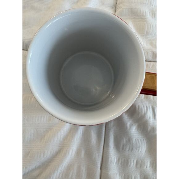 Paper Source Red Black Gold Mug Christmas Holiday Old Money Coffee Tea Plaid - Picture 4 of 7